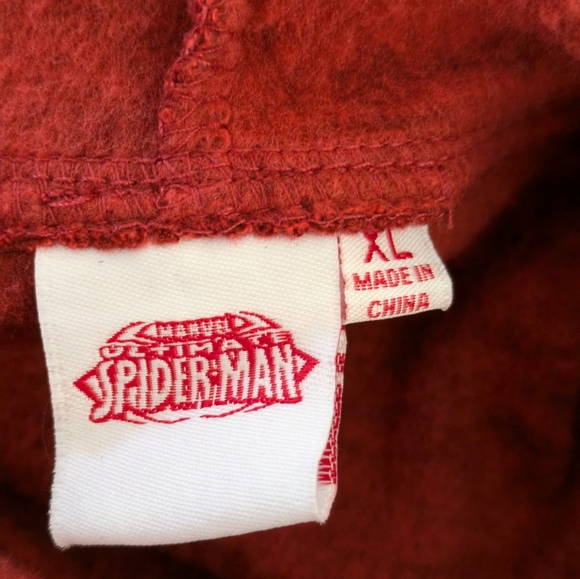 New Spiderman zip up hoodie sz XL - Picture 3 of 6